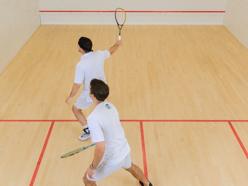 Two Indoor Squash Courts Available At The Pendennis Club